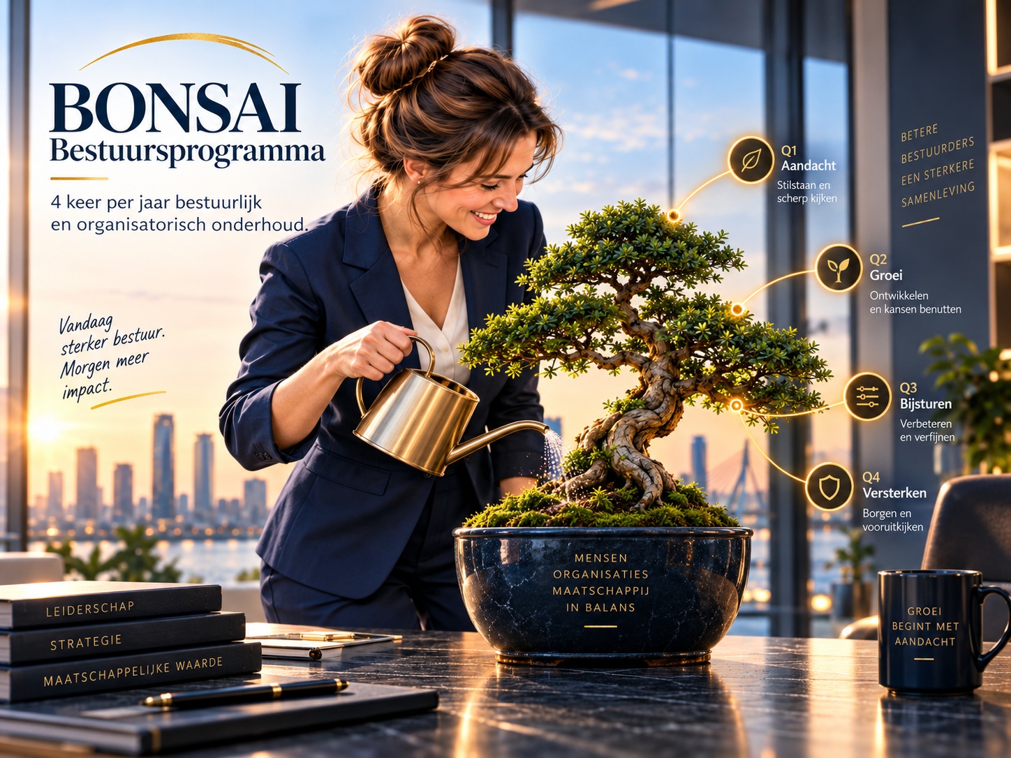 Bonsai bestuursprogramma onderhoud Bestuurlijk en organisatorisch onderhoud