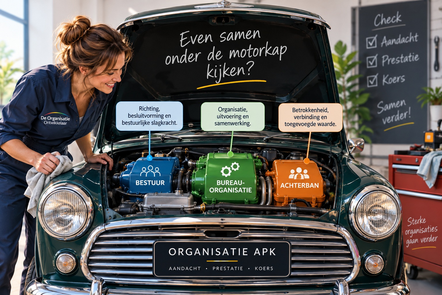 Organisatie APK in uitvoering